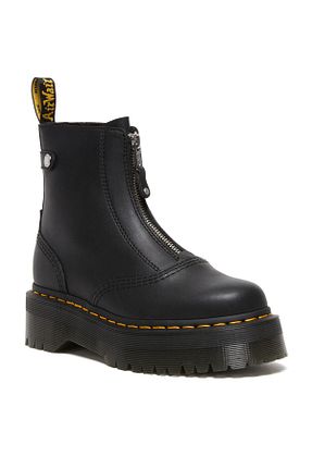بوت / نیم بوت مشکی زنانه چرم خالص Dr Martens - کد 795156425