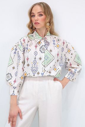 پیراهن بژ زنانه رگولار Trend Alaçatı Stili - کد 897430983