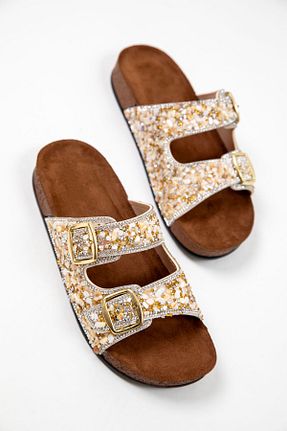 دمپائی بژ زنانه چرم مصنوعی SOHO - کد 896847627