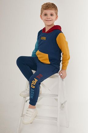 ست بالاتنه و پائین تنه سرمه ای بچه گانه بافتنی U.S. Polo Assn. - کد 777175430