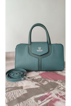 کیف دستی سبز زنانه سایز متوسط valentina victoria - کد 897005018