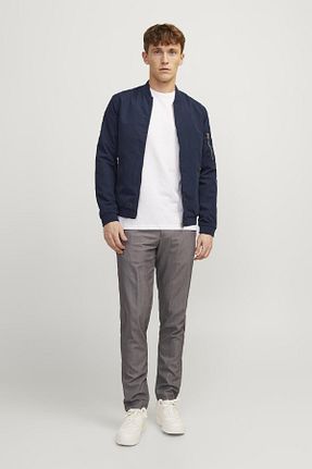 کاپشن سرمه ای مردانه اسلیم فیت Jack & Jones - کد 327307176