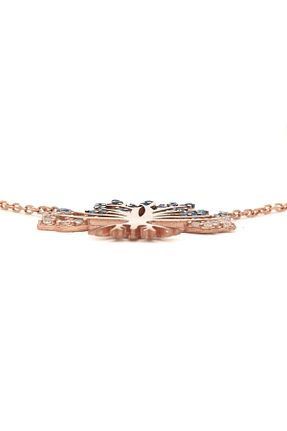 گردنبند نقره آبی زنانه 925 عیار Parmas Design - کد 35284140