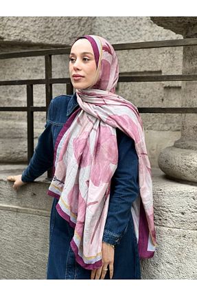 شال بنفش زنانه Modakaşmir - کد 897024895