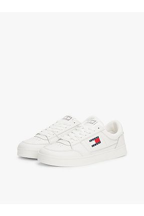 کفش اسنیکر نباتی مردانه بند دار Tommy Hilfiger - کد 897030142