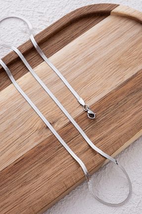 گردنبند استیل ( فولاد ) زنانه استیل ضد زنگ ByFlorya Jewelry - کد 808401696