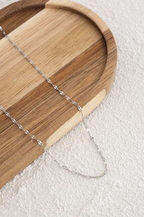 گردنبند استیل ( فولاد ) زنانه استیل ضد زنگ ByFlorya Jewelry - کد 853852269