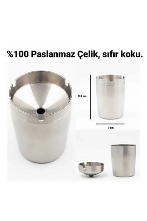 زیر سیگاری متالیک فلزی PİNHAN - کد 871951037