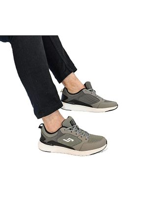 کفش پیاده روی سبز مردانه پارچه ای Jump - کد 897081785