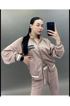 ست گرمکن قهوه ای زنانه Penye Btr - کد 897106966