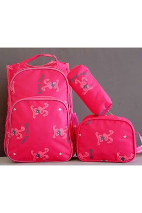 کیف مدرسه صورتی بچه گانه پارچه ای Alpi - کد 897106674