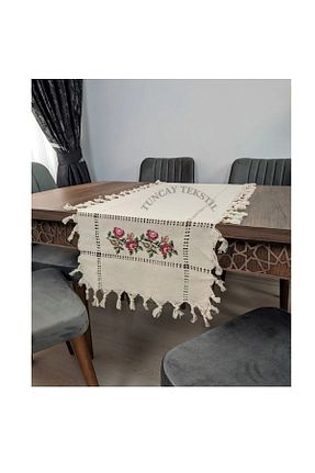 سرویس آمریکائی قرمز مستطیل TUNCAY TEKSTİL - کد 251943656