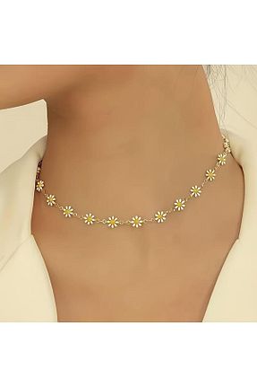 گردنبند جواهر نباتی زنانه فلزی MutluBiDünya - کد 897089708