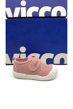 کفش کژوال صورتی بچه گانه چرم خالص Vicco - کد 897096851
