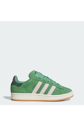 کفش اسنیکر سبز زنانه بند دار adidas - کد 853534929