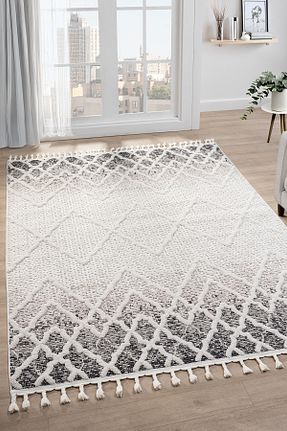 فرش بژ قابل شستشو Eliz Home - کد 450013311