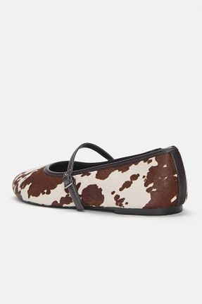 کفش کلاسیک قهوه ای زنانه پاشنه کوتاه (1 - 4 سانتی متر) Pull & Bear - کد 897209883
