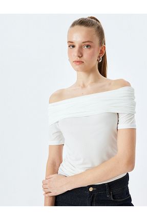 بلوز نباتی زنانه ساده Koton - کد 897174620
