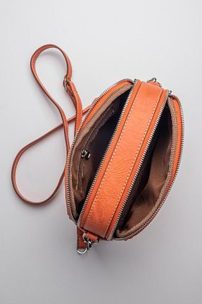 کیف پستچی نارنجی زنانه جیر Jacquline - کد 788174732