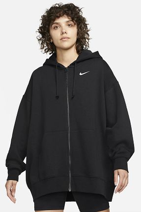 سوئیشرت اسپرت مشکی زنانه سایز بزرگ Nike - کد 897256909