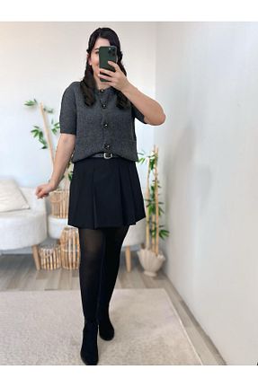دامن مشکی زنانه ساده PatutA ButiK - کد 897258425