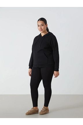 ساق شلواری مشکی زنانه بافتنی LC Waikiki - کد 897209071