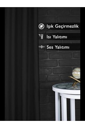 پرده زمینه مشکی پلی استر Home - کد 897240260