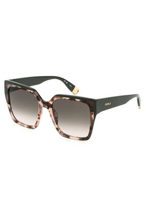 عینک آفتابی طوسی زنانه UV400 FURLA - کد 707373215