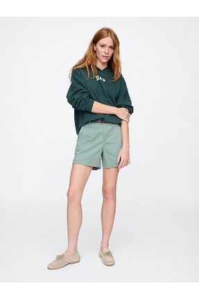 شلوارک و برمودا سبز زنانه رگولار GAP - کد 897229906