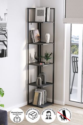 قفسه کتاب طوسی 180 سانتی متر Bofigo - کد 897955879