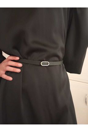 کمربند مشکی زنانه چرم مصنوعی BellaVino - کد 897271625