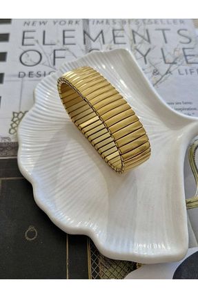 دستبند استیل (فولاد) متالیک زنانه استیل (فولاد) DAFNE STEEL ACCESSORY - کد 897333079