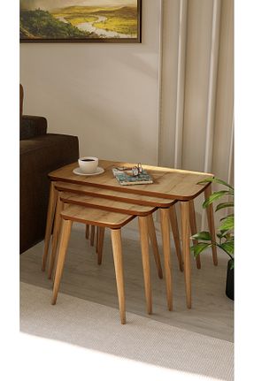 زیگون قهوه ای MDF ALMOND MOBİLYA - کد 666223726
