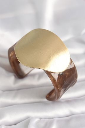 دستبند جواهر زرد زنانه Tunastore - کد 929585102