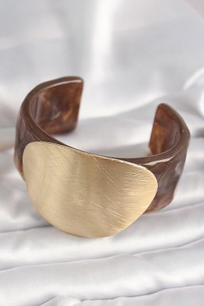 دستبند جواهر زرد زنانه Tunastore - کد 929585102
