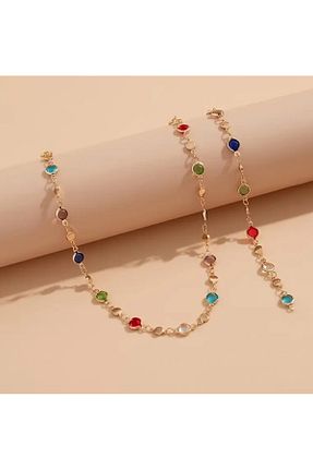 گردنبند استیل ( فولاد ) رنگی زنانه مس Zess store - کد 897381128