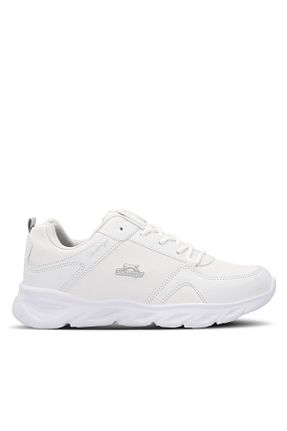 کفش اسنیکر سفید مردانه بند دار Slazenger - کد 897385128