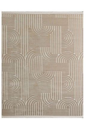 فرش بژ Çift Taraflı Saray Life - کد 854636347