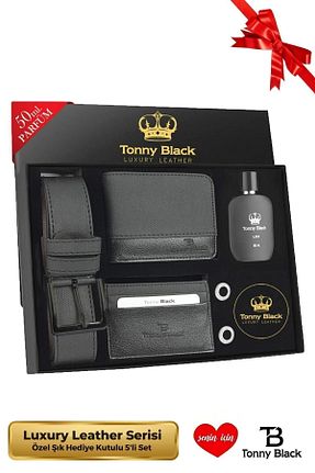 کیف پول مشکی مردانه ابعاد بزرگ Tonny Black - کد 166987580