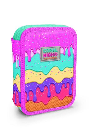جعبه خودکار / قلم قهوه ای Coral High - کد 897402493