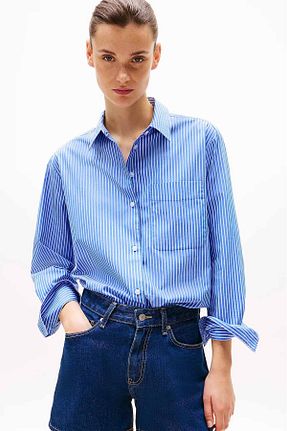 پیراهن مشکی زنانه اورسایز Tommy Hilfiger - کد 897404307