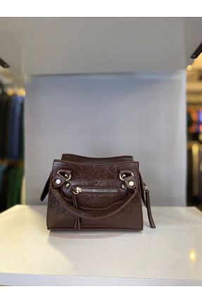 کیف دوشی قهوه ای زنانه چرم مصنوعی HT BAGS - کد 897426615