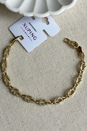 دستبند استیل (فولاد) طلائی زنانه استیل (فولاد) MODA - کد 897427207