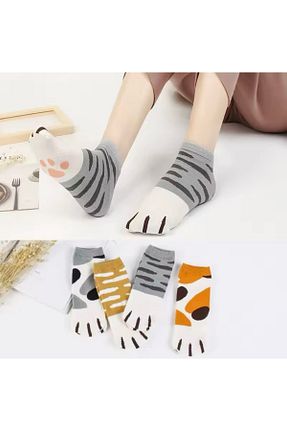 جوراب رنگی زنانه پنبه ای Çorap Kurdu - کد 897454629