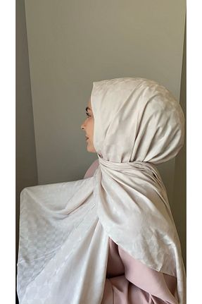 شال بژ زنانه MODAZEREN - کد 897445638