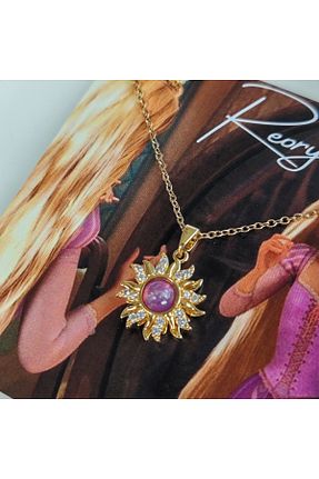 گردنبند جواهر طلائی زنانه زیرکن Reory Accessory - کد 897424615