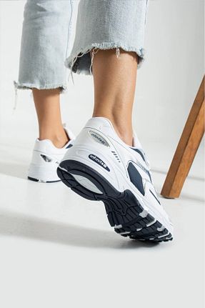 کفش اسنیکر سفید زنانه بند دار shop - کد 897465914