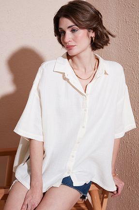 پیراهن نباتی زنانه رگولار Lela - کد 897467349