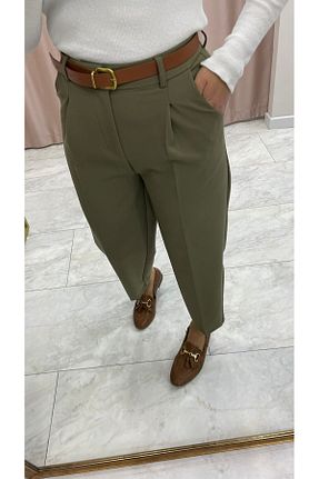 شلوار خاکی زنانه مخلوط پلی استر Karol - کد 897473794
