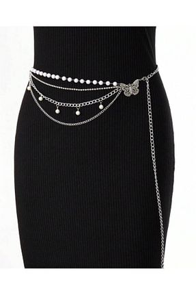 اکسسوری بدن طوسی زنانه فلزی MODAMAYS - کد 897453603